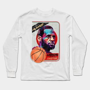 Basketball Card Long Sleeve T-Shirt